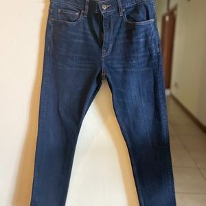 Jos a Bank 1905 tailored fit dark denim 33W